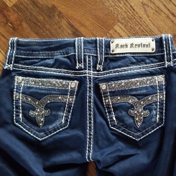 Rock Revival Sherry Jean's Size 27 - Picture 7 of 8